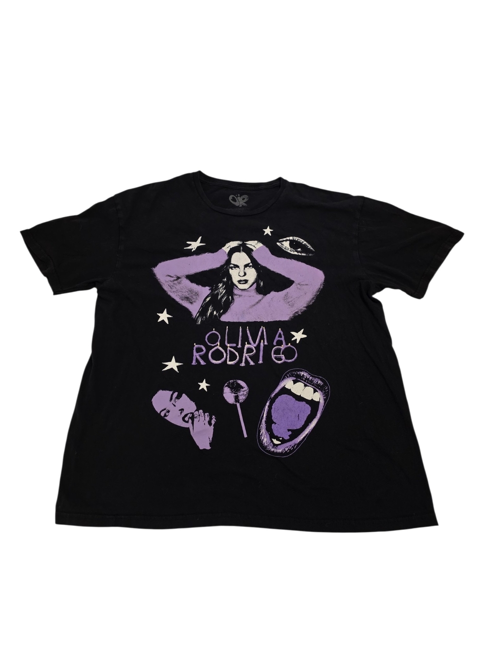 Olivia Rodrigo "GUTS Tour Collage" Graphic T-Shirt